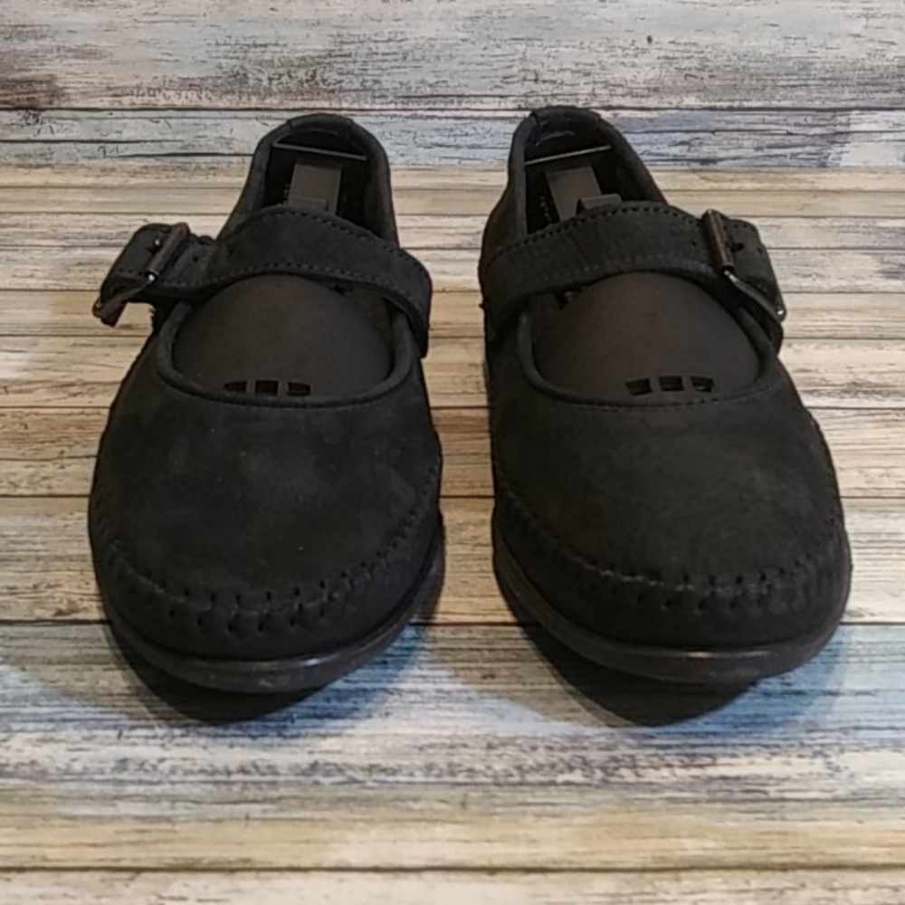 Dexter Dorena Suede Mary Jane Moccasins